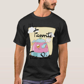 Minha Design de Camisa de Chá Favorita