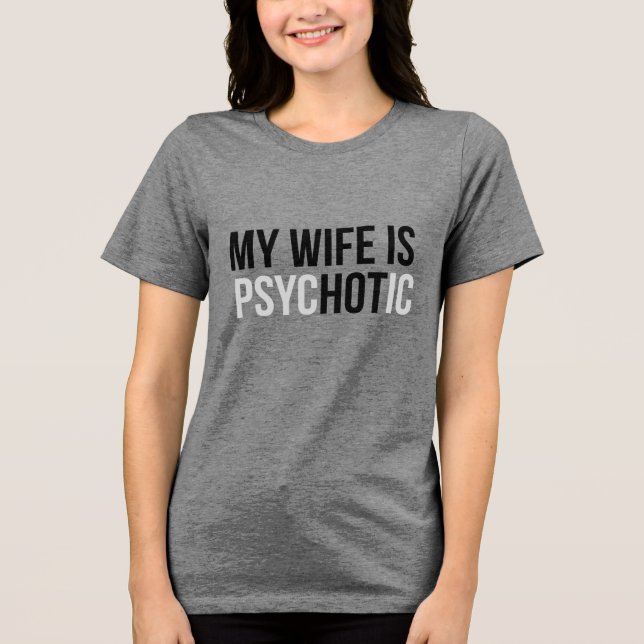 Minha esposa é psicótica, marido engraçado (Frente)