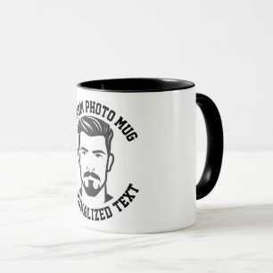 Minha Face em uma Caneca Combinada Personalizada