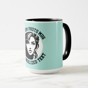 Minha Face em uma Caneca Personalizada Grande Comb