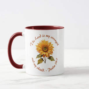 Minha Força & Meu Escudo Caneca