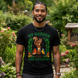 Minha Horta O Restaurante Deles Camiseta Esquilo E