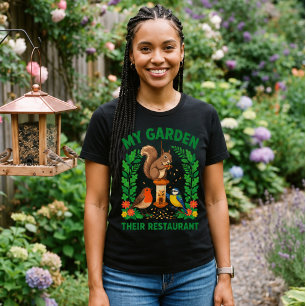 Minha Horta O Restaurante Deles Camiseta Esquilo E