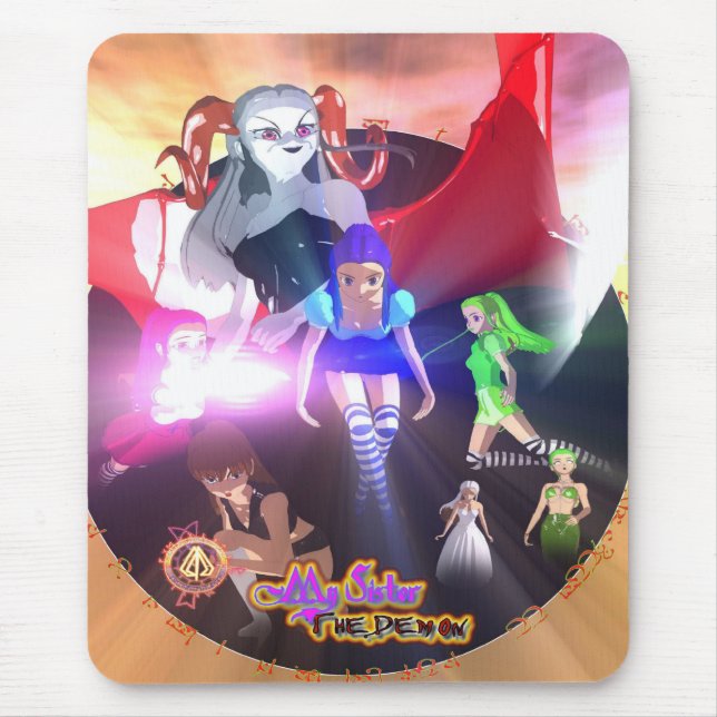 Minha irmã o demónio Mousepad (Frente)