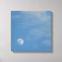 Minha Lua do Dia - Brilho Canvas Premium