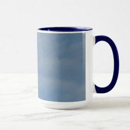 Minha Lua do Dia - Caneca Azul