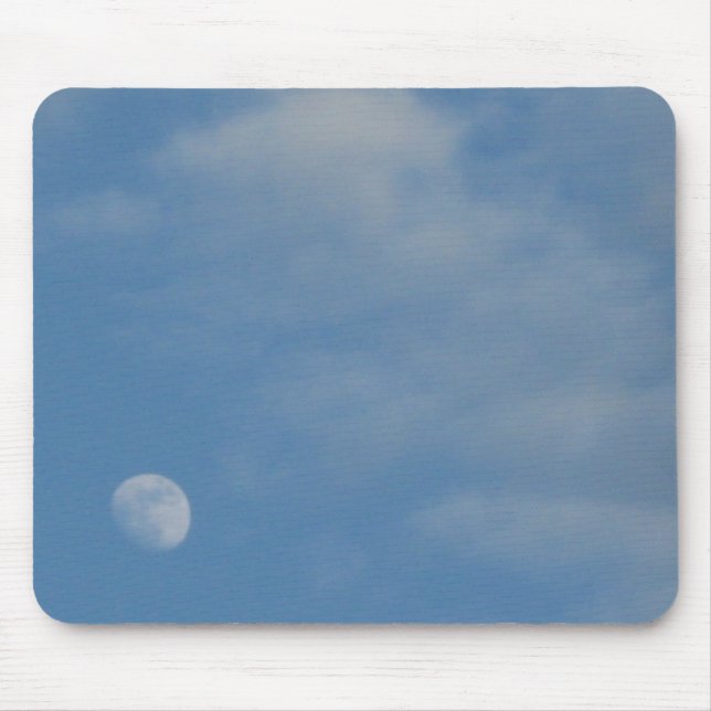 Minha Lua do Dia - Mat Decorativo Do Mousepad (Frente)
