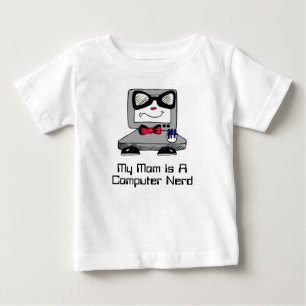 Minha mamã é uma camisa do geek do nerd do