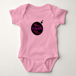 Minha mamã é uma camisa mais forte do bebê