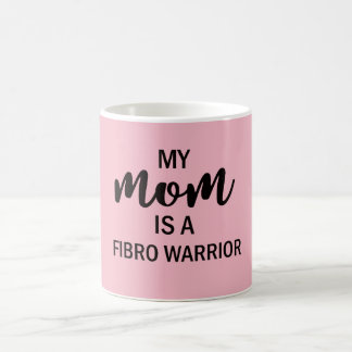 Minha mamã é uma caneca de café fibro do guerreiro