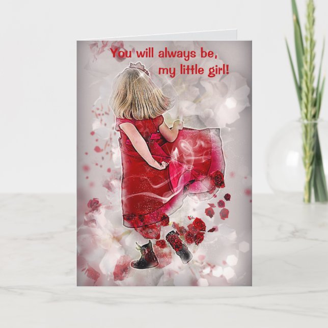 MINHA MENINA - CARTÃO A QUALQUER HORA (Frente)