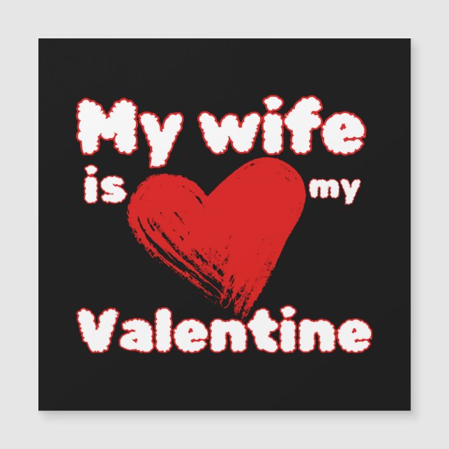 Minha mulher é meu valentim (Frente)