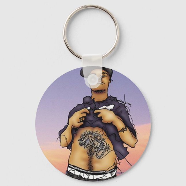 Minha nova Chaveiro de tatuagem (Frente)