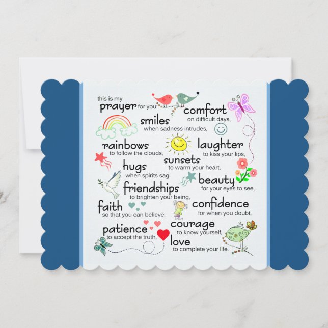 Minha Oração Por Você | Azul clássico (Frente)