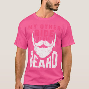 Minha Outra Carona É a Barba Dele Camiseta Humorís