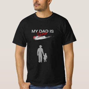 Minha Pai é uma camisa de Dia de os pais Herói