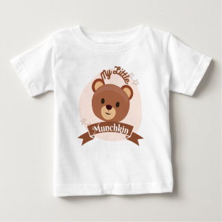 Minha Pequena Camiseta Bebê Munchkin - Adorável