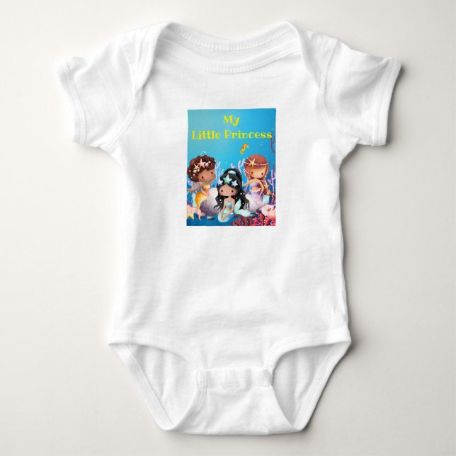 Minha Pequena Camiseta Princesa (Frente)