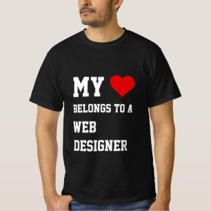 Minha Pertença A Uma Camisa De T-Designer