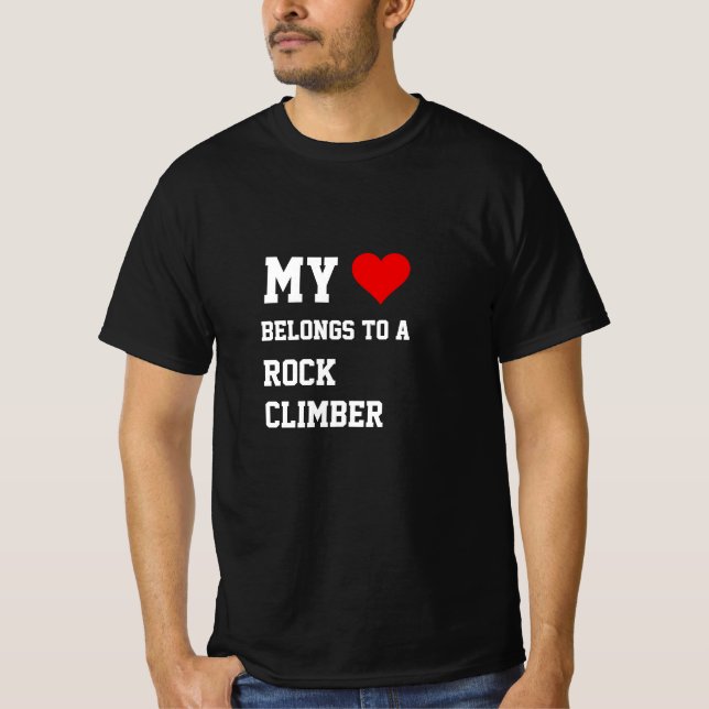 Minha Pertence A Uma Camisa De Tênis De Rock (Frente)