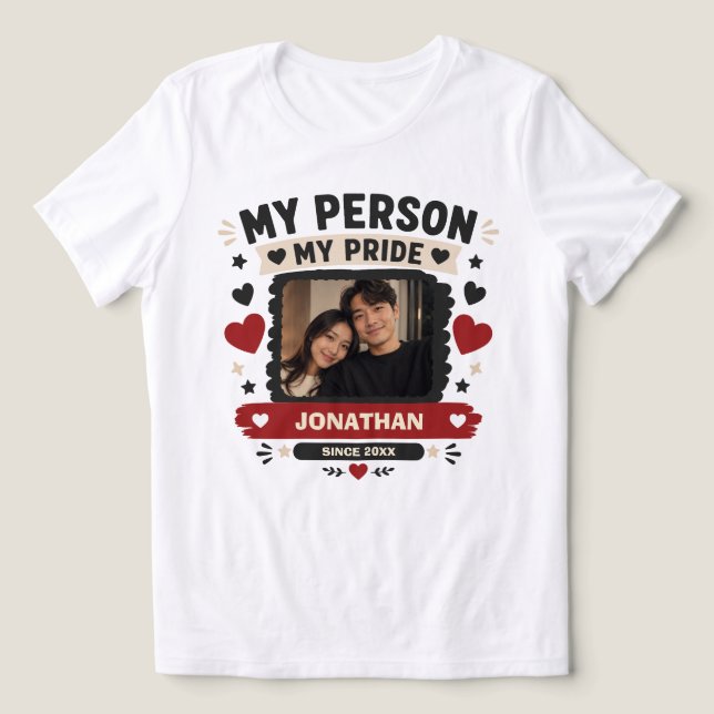 Minha Pessoa Meu Orgulho Personalizado (Design frontal)