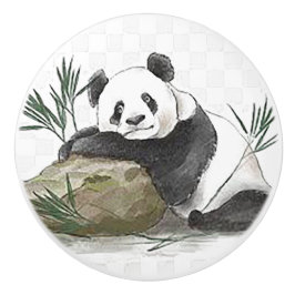 Minha Porta Cerâmica Cerâmica de Panda
