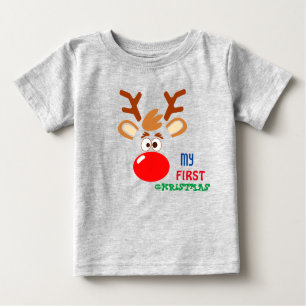 Minha primeira camisa de Natal do BabY