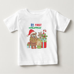 Minha primeira camisa de Natal do BabY