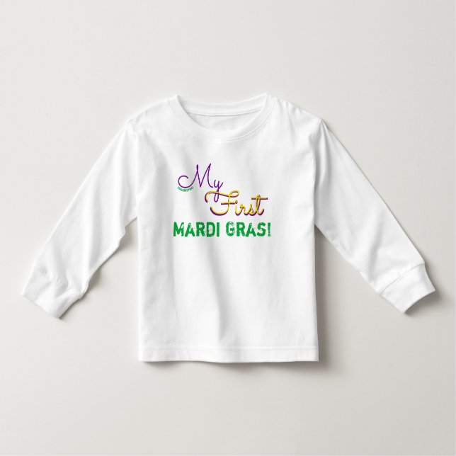 Minha primeira Camisa Mardi Gras (Frente)