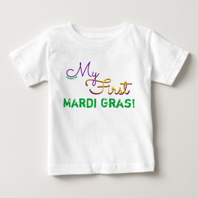 Minha primeira Camisa Mardi Gras (Frente)