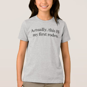 Minha primeira camisa RODEO de Sandra Boynton