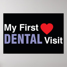 Minha primeira Poster de Visita Dental