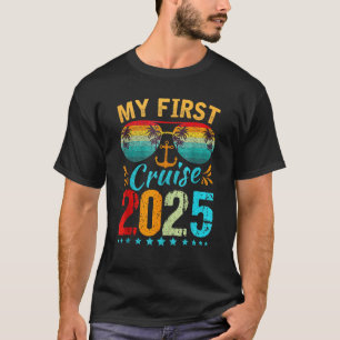 Minha Primeira Viagem de Cruzeiro 2025 Camiseta Fé
