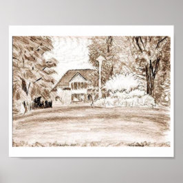 Minha Própria Poster de Arte de Grande Vista de De