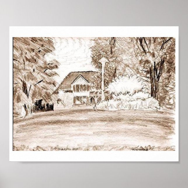 Minha Própria Poster de Arte de Grande Vista de De (Frente)