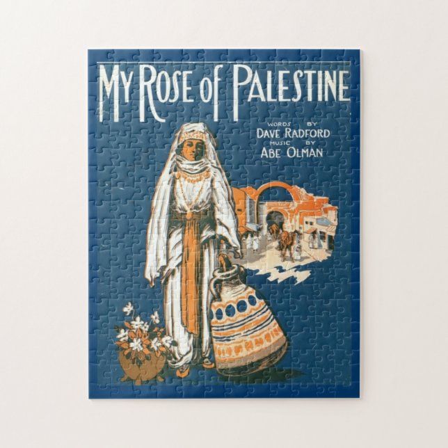 Minha Rosa da Palestina quebra-cabeça (Vertical)