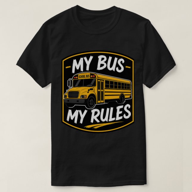 Minha Rota, Minhas Regras Camisa com Insígnia de M (Frente do Design)