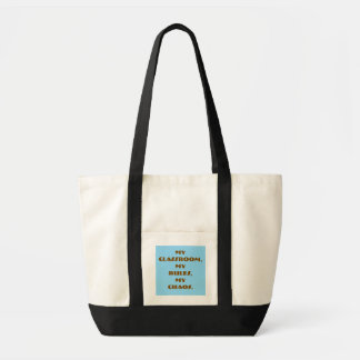 "Minha Sala de Aula, Minhas Regras," Bolsa Tote