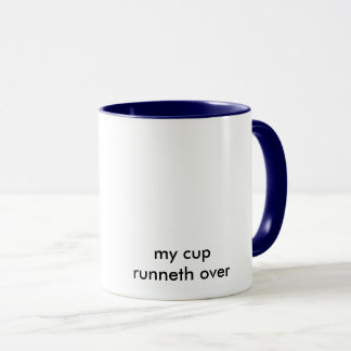 Minha Taça Sobre Duas Canecas Toneladas