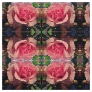 Minha Uma Rosa Rosa em Tecido