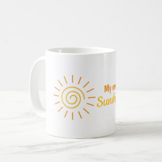 Minha única caneca e xícaras de sol