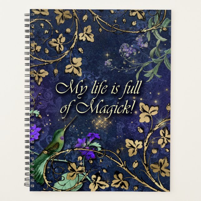 Minha vida é cheio de Magick! Agenda (Frente)