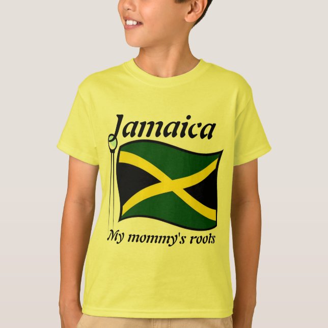 Minhas camisas de mamãe da jamaica (Frente)