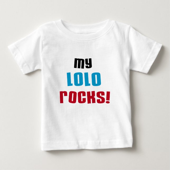 Minhas camisetas e presentes do Lolo Rocks (Frente)