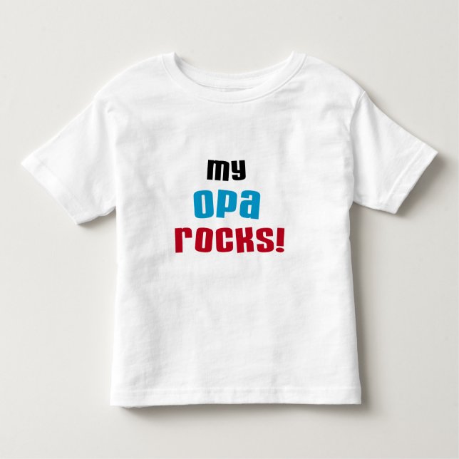 Minhas camisetas e presentes do Opa Rocks (Frente)