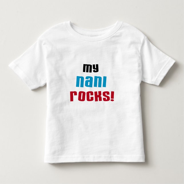 Minhas camisetas Nani Rocks e presentes (Frente)