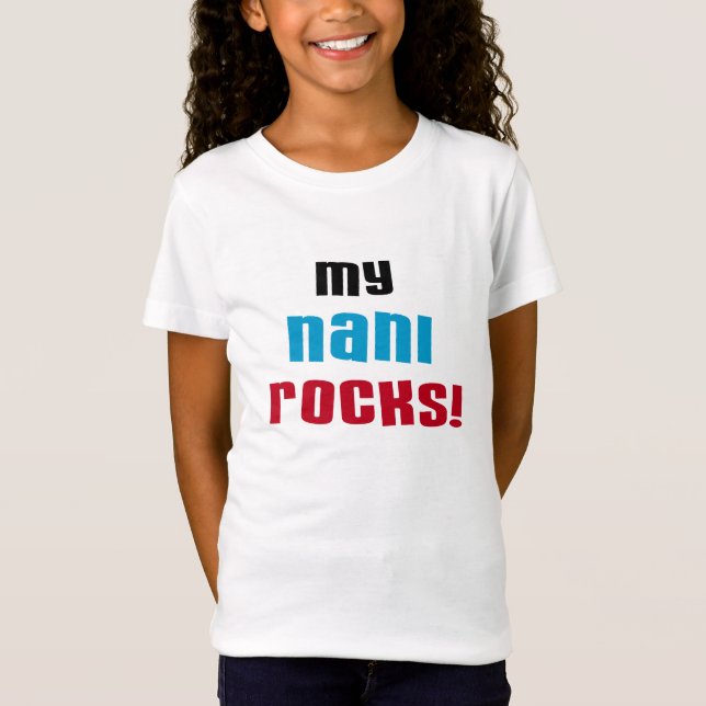 Minhas camisetas Nani Rocks e presentes (Frente)