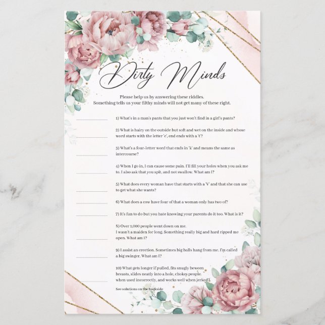 Minhas Mentes Sujas de Ouro de Eucalipto floral co (Frente)