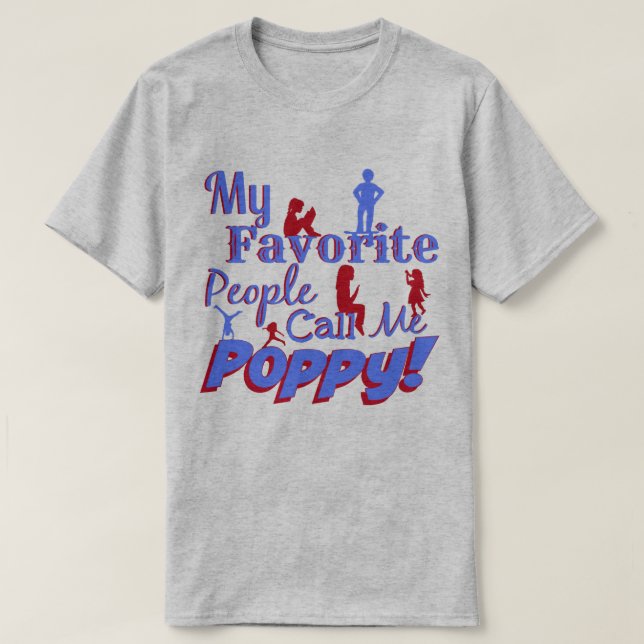 Minhas pessoas favoritas chamam-me camisa da (Frente do Design)