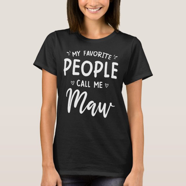Minhas Pessoas Favoritas Me Chamam De Mãe Camisa E (Frente)
